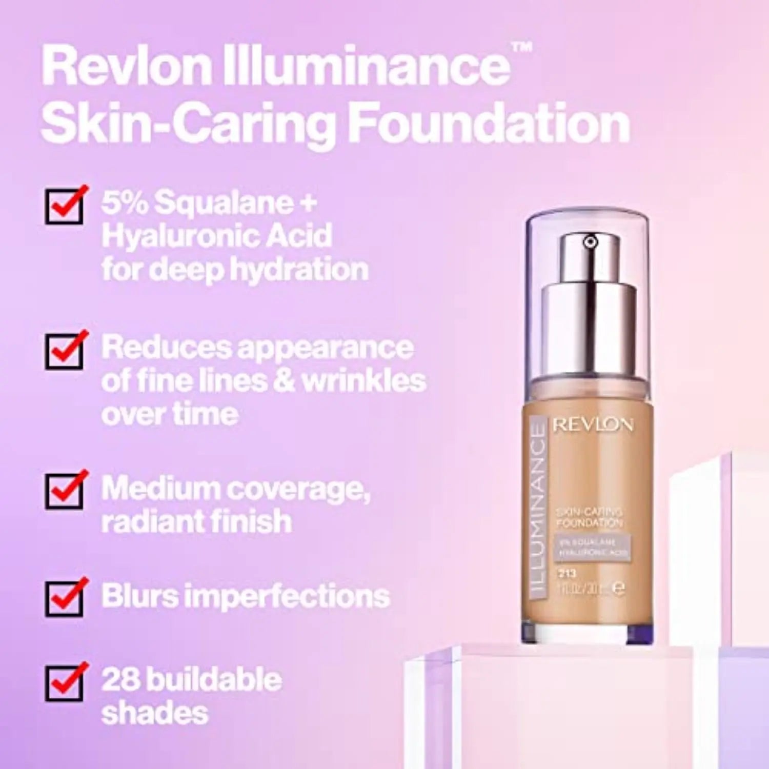 Illuminance Skin-Care Foundation Blush Rhea