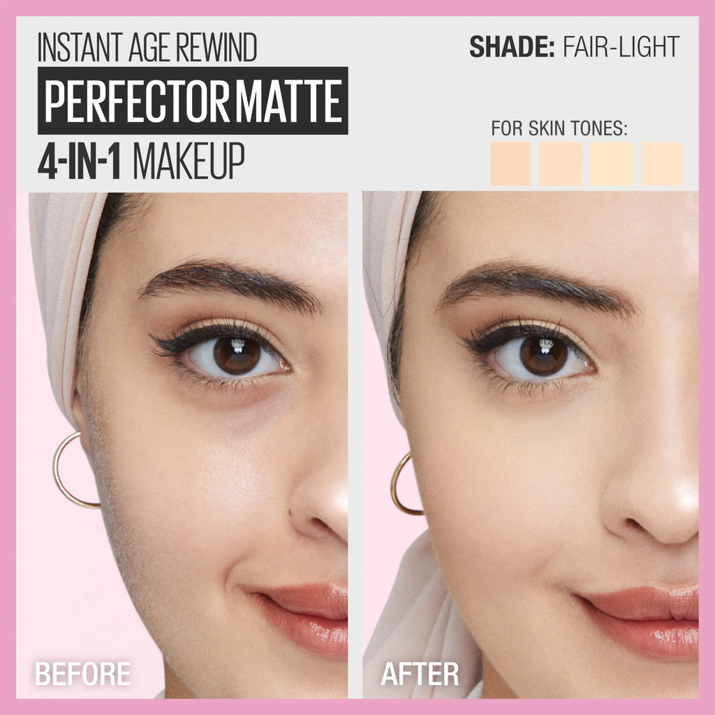 Instant Age Rewind Perfector 4-IN-1 Matte Makeup Blush Rhea