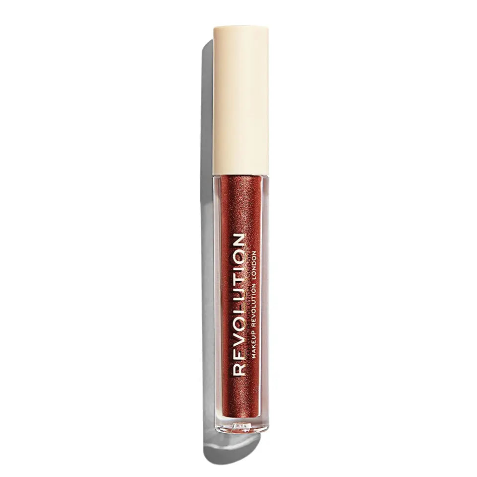 Nudes Collection Metallic Lip Gloss - Pixelated Blush Rhea