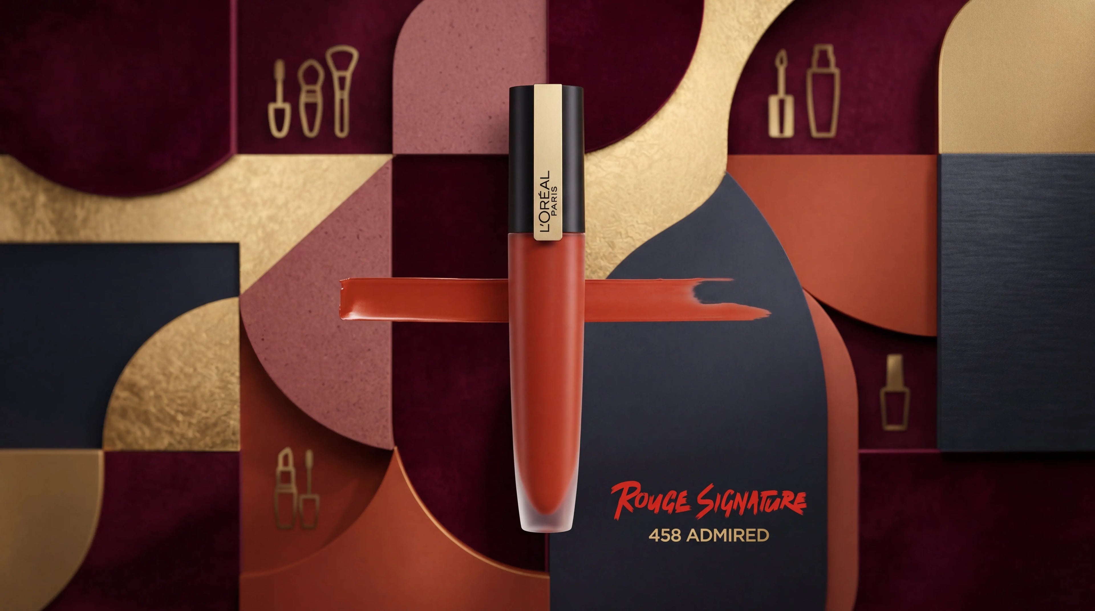 Rouge Signature Matte Lip Stain Blush Rhea
