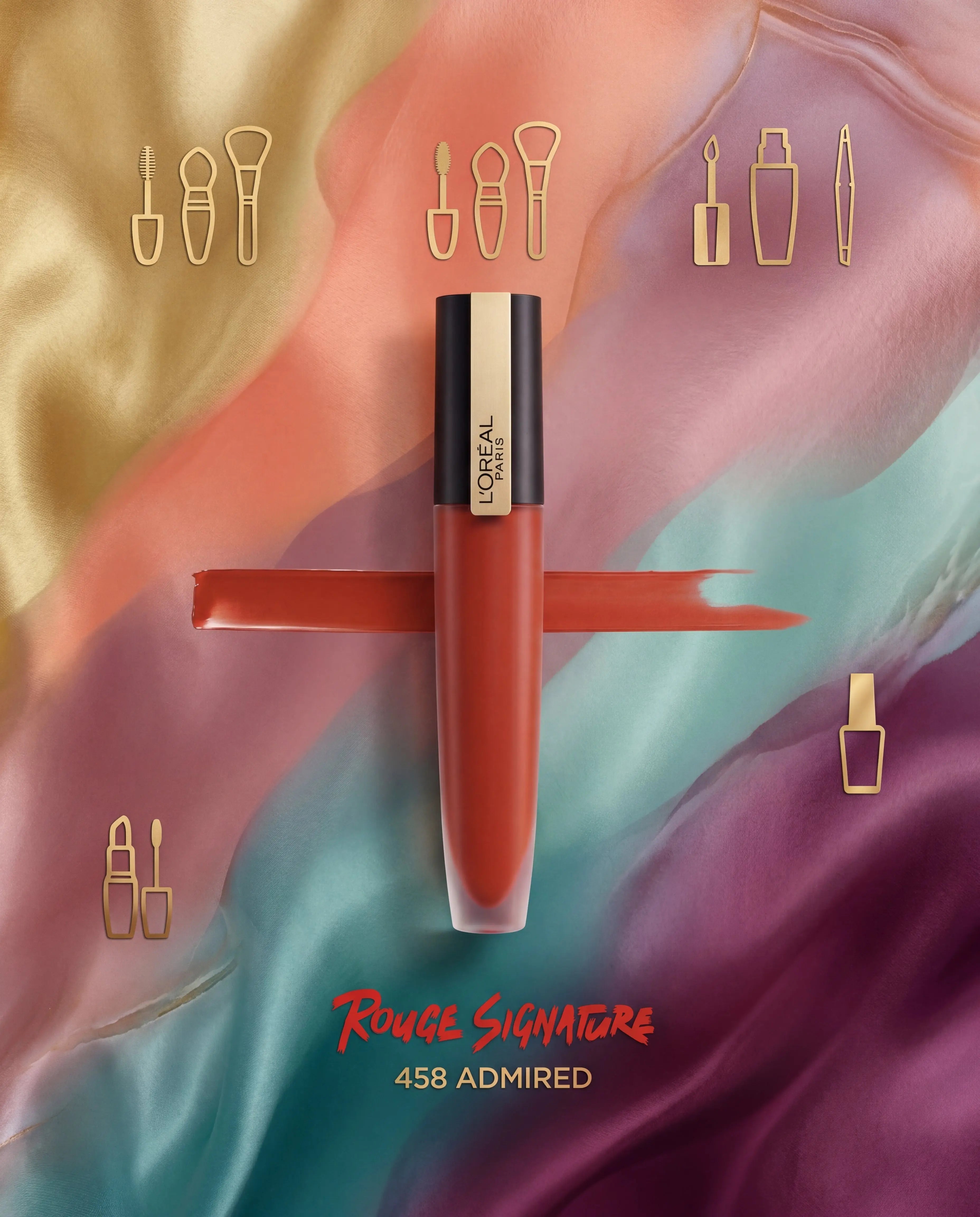 Rouge Signature Matte Lip Stain Blush Rhea